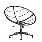 Кресло CLOUDE, рогожка/металл, 97х98х90-96см, коричневый, 3М7-147 | изображение 1