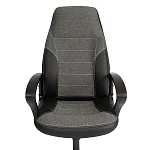 Кресло INTER (24), кож/зам/ткань, черный/серый, 36-6/207/TW-12/TW-11 | изображение 5