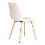 Стул CHILLY (mod. 7094-1)/1 шт. в упаковке, вельвет/металл, 44,5х52,5х86 см, pink (розовый) HLR39 / натуральный | изображение 2