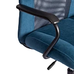 Кресло STAFF, флок/ткань, синий/серый, 32/W-12 | изображение 7