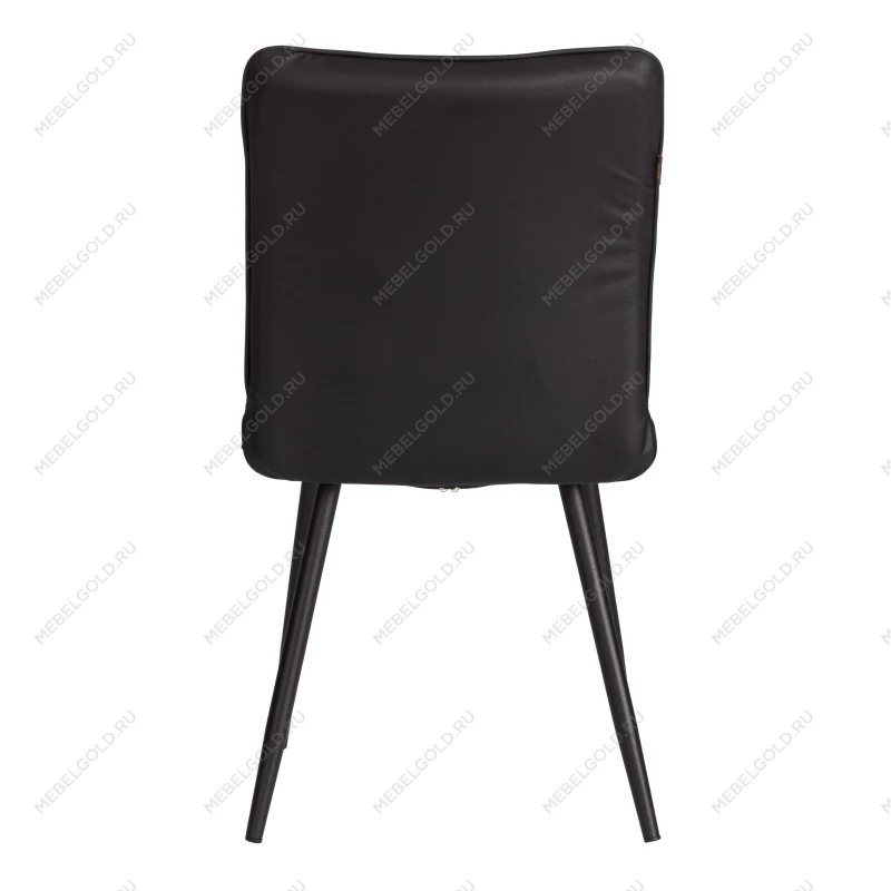 Стул обеденный Bari, LT, экокожа, черная, 41х55х89 см | изображение 3