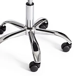 Офисное Компьютерное кресло TULIP (mod.106-1), металл/пластик/PU, 58 x 47 x 97см, Black (черный) / Chrome (хром) | изображение 7