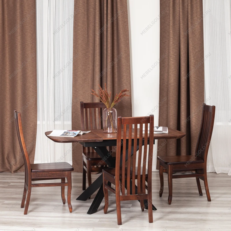 Стул DOLCE жёсткое сидение, бук, мдф, 40х46х100см, Tobacco | изображение 9