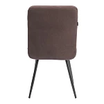 Стул обеденный Medeo, велюр, коричневый, 6, 47х56х89 | изображение 3