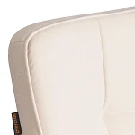 Стул обеденный Medeo, LT, флок, молочный/черный, 4, 45х56х89 см | изображение 8