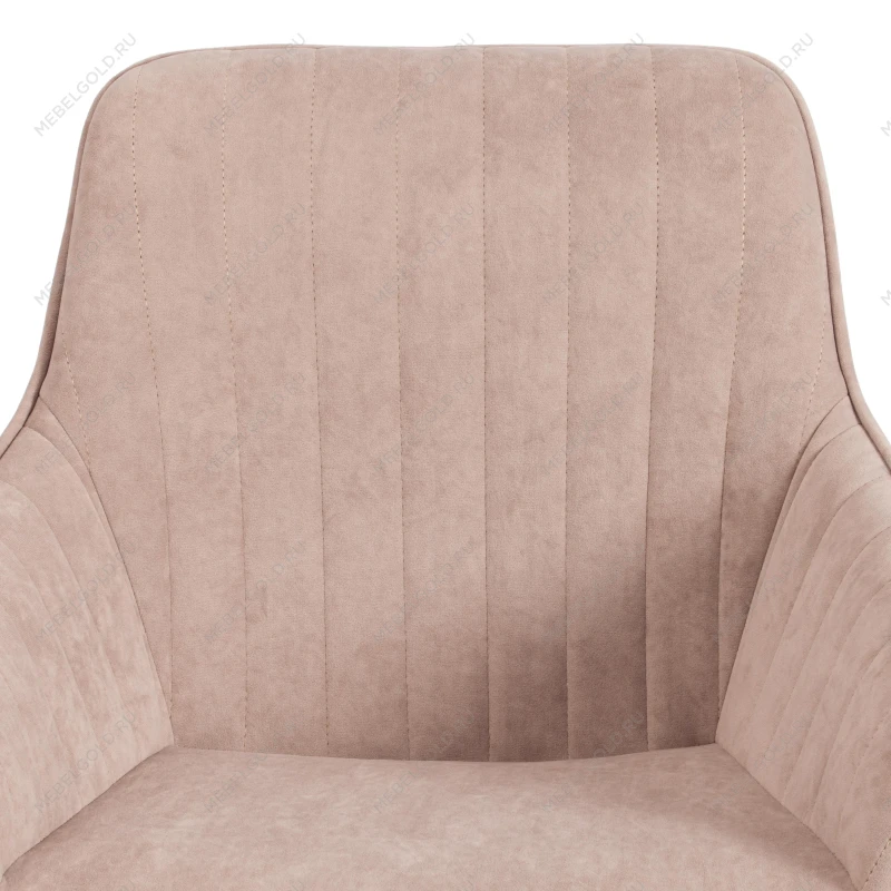 Кресло DUBLIN, велюр Clermon, бежевый, 40 | изображение 6