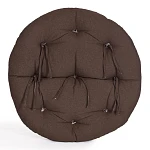 Кресло CLOUDE HOME, рогожка/металл, 97х98х90-96см, коричневый, 3М7-147 | изображение 7