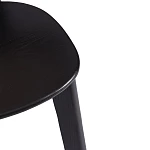 Стул ODIN, дерево вяз/ротанг, черный, 42х45х78 см | изображение 7