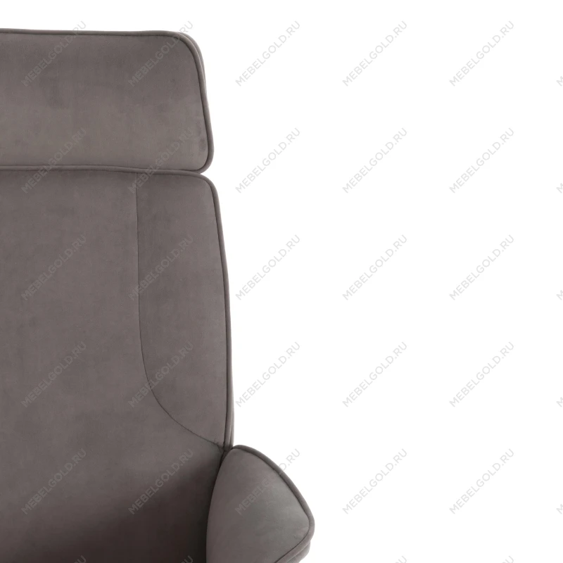 Кресло CHARM, флок, серый, 29 | изображение 7