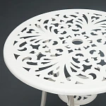 Комплект Secret De Maison Romance (стол +2 стула), алюминиевый сплав, D60/H67, 53х41х89см, butter white | изображение 6