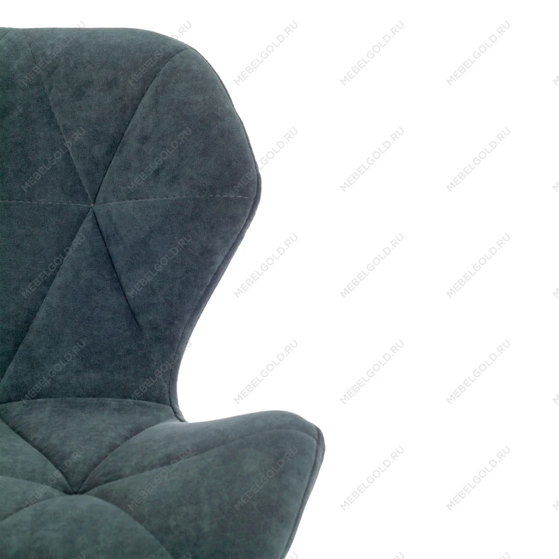 Кресло SELFI, велюр Clermon, малахит, 089 | изображение 4