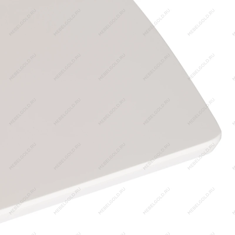 Стол обеденный Claire квадратный, столешница МДФ, опоры дерево гевея, белый / натуральное дерево, 80 x 80 x 75см | изображение 4