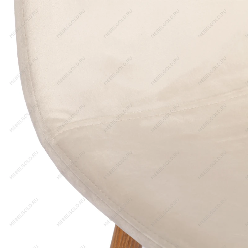 Стул BREEZE (mod. 4724), Велюр/металл, 44 х 53 х 87 см, Light beige (светло-бежевый) HLR1 / натуральный | изображение 6
