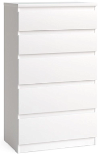 КАСТОР (KULLEN) комод ИКЕА / IKEA 5 ящиков белый