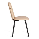 Стул обеденный Asti, TREND, экокожа, бежевая, 47х54х86 см | изображение 1