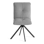 Стул обеденный Sweet, поворотный механизм 360, велюр, серый, 29 | изображение 4