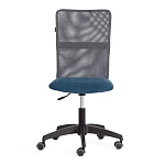 Кресло START, флок/ткань, синий/серый, 32/W-12 | изображение 4