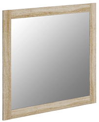 БРИМНЭС / СИРИУС зеркало ИКЕА / IKEA навесное 78х78 сонома