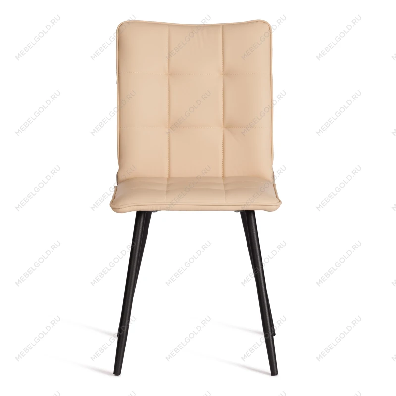 Стул обеденный Bari, LT, экокожа, бежевая, 41х55х89 см | изображение 4