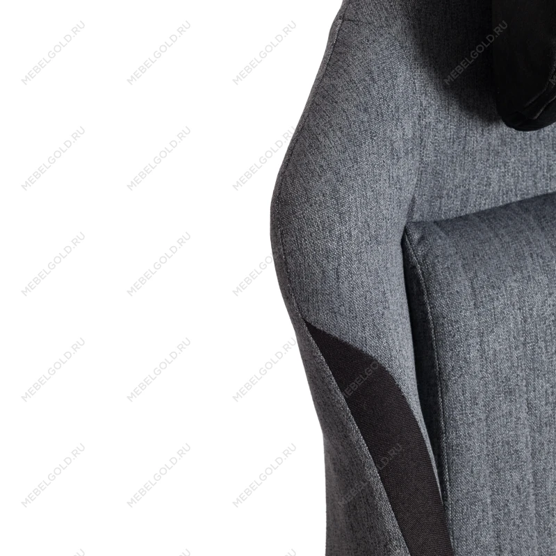 Компьютерное кресло iWolf, ткань, черный/серый | изображение 15