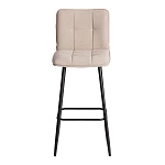 Барный стул Medeo/Медео, велюр, бежевый, 7, 45х56х113 см | изображение 4