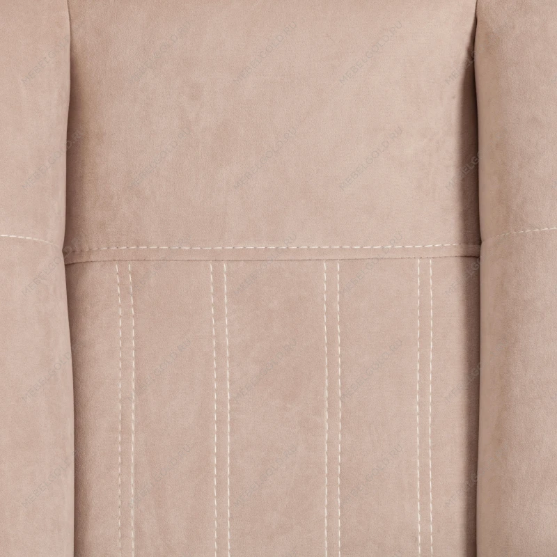 Кресло OXFORD хром, флок, бежевый, 7 | изображение 7