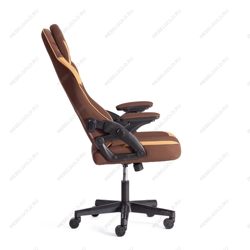 Компьютерное кресло iBear, ткань, коричнево-бежевый / brown beige | изображение 2