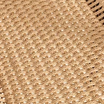 Стул MIDGARD, дерево вяз/бечевка, черный, 50х51х78,5 см | изображение 7