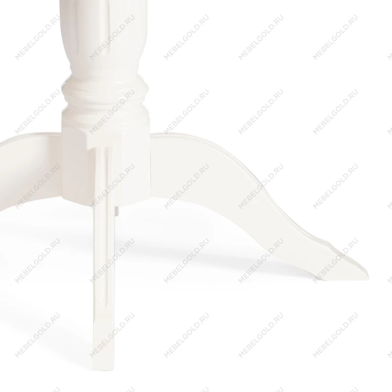 Стол STEFANO, бук, мдф, 100+30x80x77см, Ivory white | изображение 13