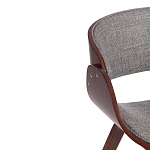 Стул LANDO (mod.8036), дерево / ткань, 59х53х75 см, орех/серый, Aimcasa 28 | изображение 8