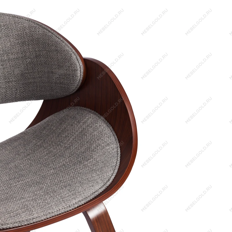 Стул LANDO (mod.8036), дерево / ткань, 59х53х75 см, орех/серый, Aimcasa 28 | изображение 6