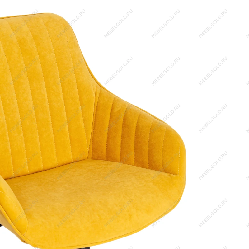 Кресло DUBLIN, велюр Clermon, горчичный, 170 | изображение 8