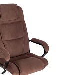 Кресло BERGAMO хром (22), флок, коричневый, 6 | изображение 11