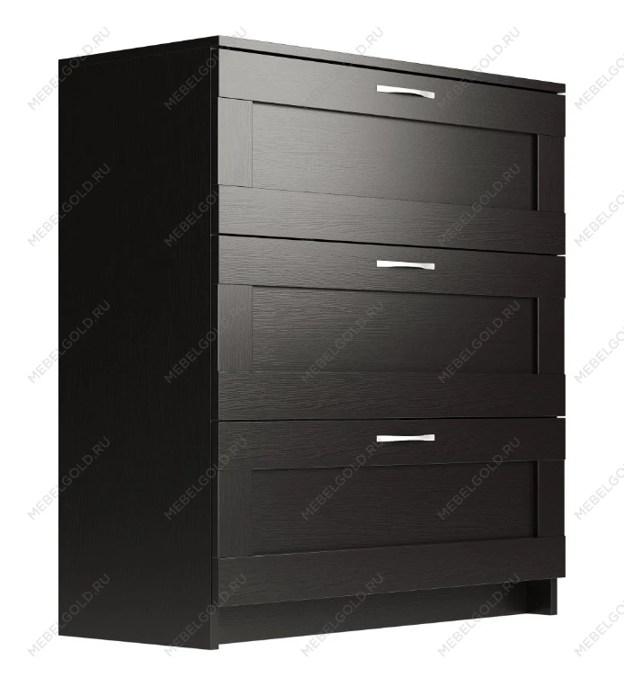 BRIMNES / СИРИУС комод ИКЕА / IKEA 3 ящика Дуб Венге