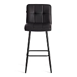 Барный стул Medeo/Медео, экокожа, черный, 45х56х113 см | изображение 4