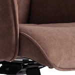 Кресло YORK, флок, коричневый, 6 | изображение 8