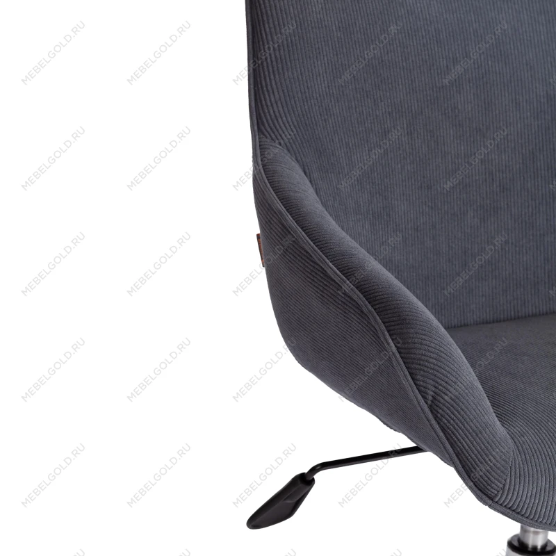 Кресло DUBLIN хром, вельвет, графит | изображение 7