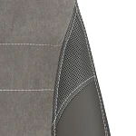 Кресло INTER (24), кож/зам/флок/ткань, серый/металлик, C-36/29/TW-12 | изображение 6