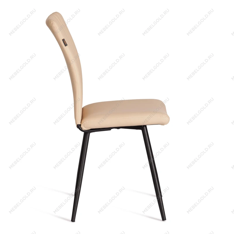 Стул обеденный Monte Carlo, TREND, экокожа, бежевая, 49х51х93 см | изображение 1