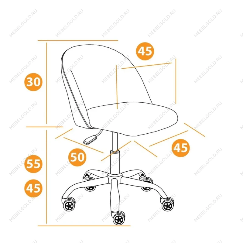 Кресло MELODY, ткань/флок, олива, Botanica 03 pepper/23 | изображение 11