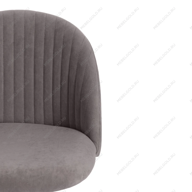 Кресло MELODY, флок, серый, 29 | изображение 5