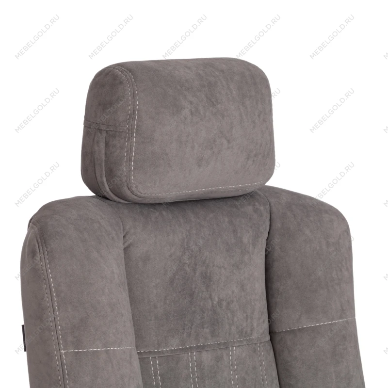 Кресло OXFORD хром, флок, серый, 29 | изображение 8