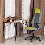 Кресло AVIATOR, флок, ткань, олива/серый/серый, 23/29/W-12 | изображение 14