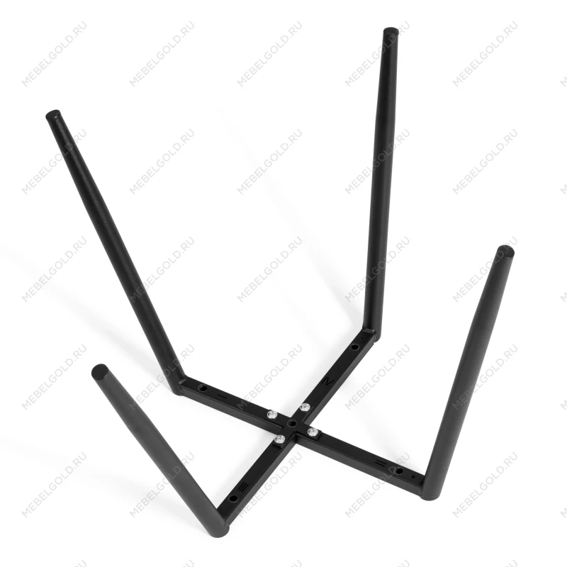 Стул обеденный La Rousse, NEW, велюр, бежевый/черный, 7, 45х55х93 см | изображение 11