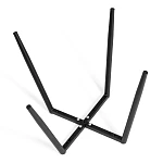 Стул обеденный La Rousse, NEW, велюр, бежевый/черный, 7, 45х55х93 см | изображение 11