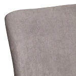 Стул обеденный La Rousse, NEW, велюр, серый/чёрный, 29, 45х55х93 см | изображение 8