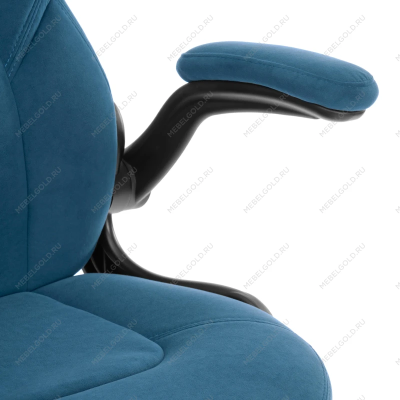 Кресло BAZUKA metalBL, велюр, синий, 32 | изображение 9