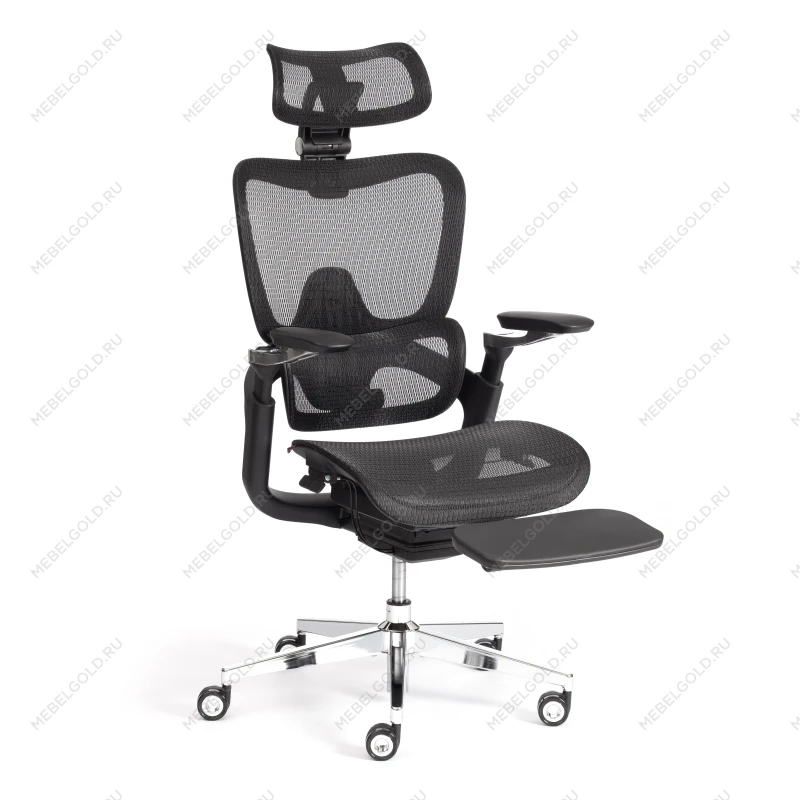 Компьютерное кресло Sakura, сетка, черный | изображение 2