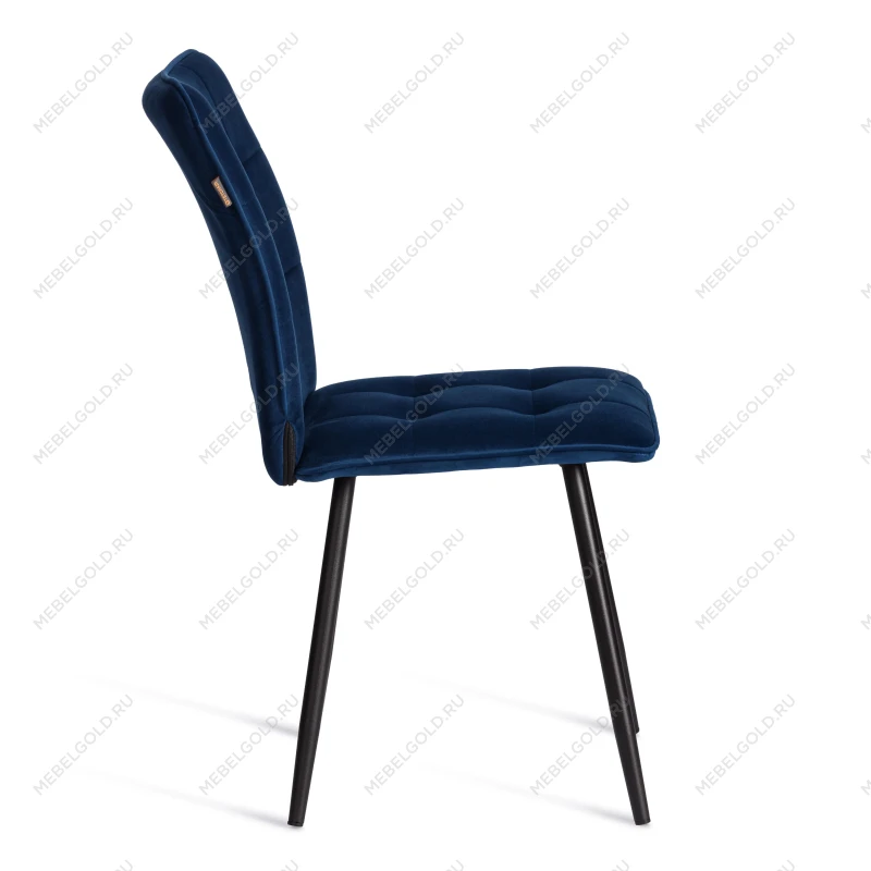 Стул обеденный Bari, LT, велюр, Blue (синий), 41х55х89 см | изображение 1
