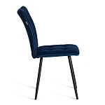 Стул обеденный Bari, LT, велюр, Blue (синий), 41х55х89 см | изображение 1